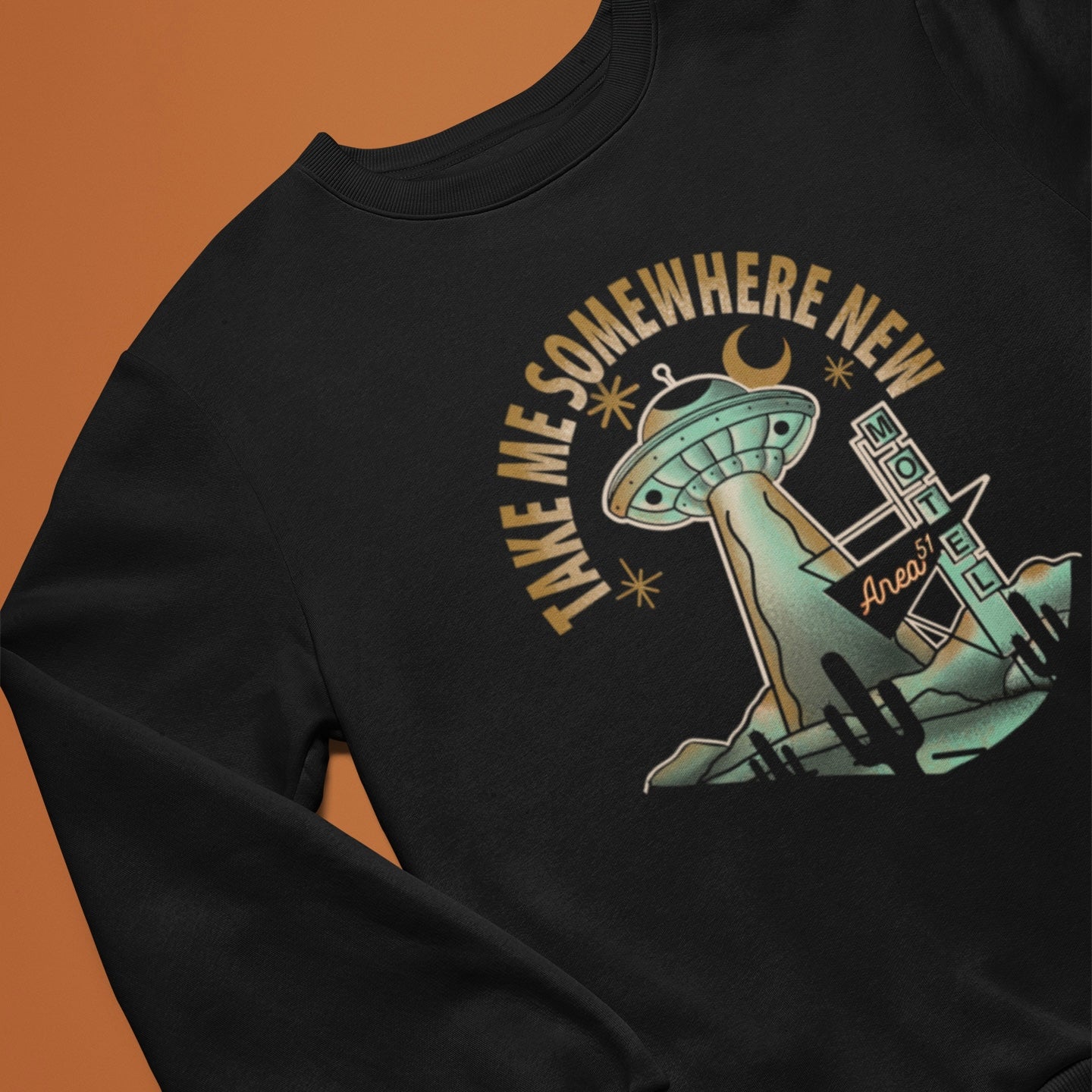 Take me somewhere new Sweater